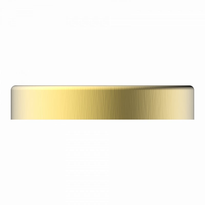Air Switch, Garbage disposal operating button in brushed gold