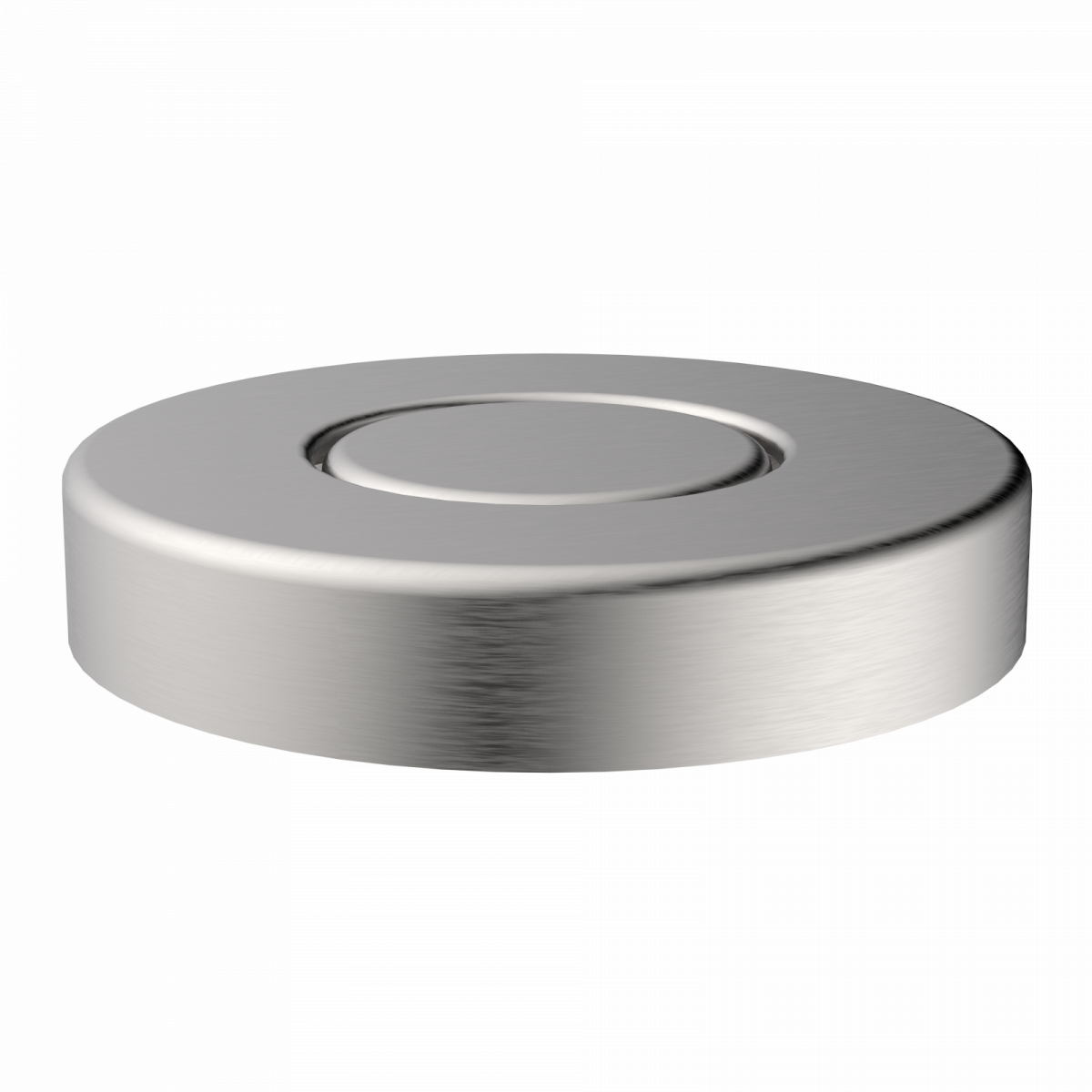 Air Switch, Garbage disposal operating button in brushed nickel