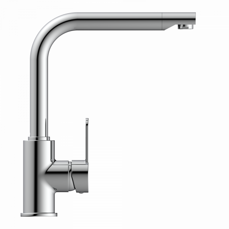 Felis, Kitchen faucet with straight spout in chrome