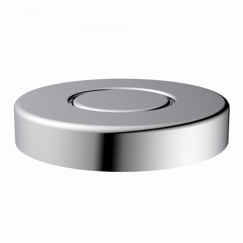 Air Switch, Garbage disposal operating button in chrome