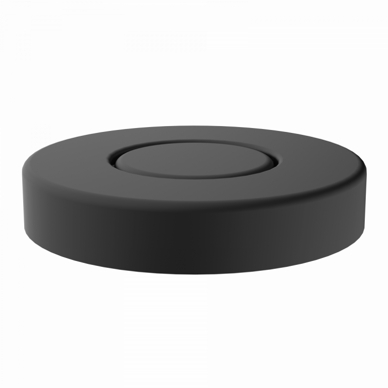 Air Switch, Garbage disposal operating button in matte black