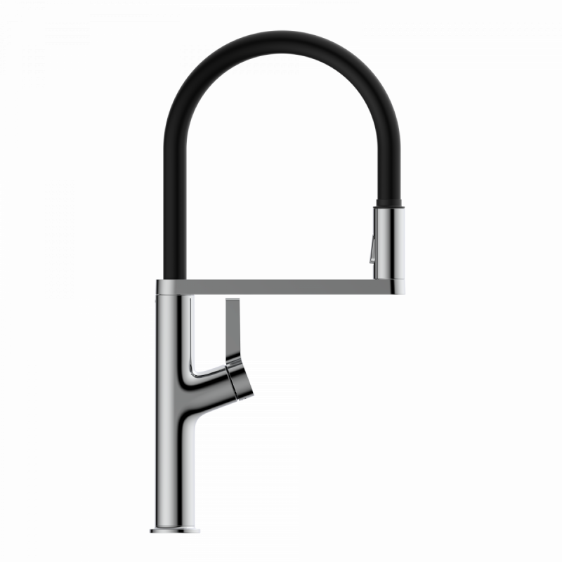 Atik, Kitchen faucet semi-pro with pull-down soft-touch hose in chrome
