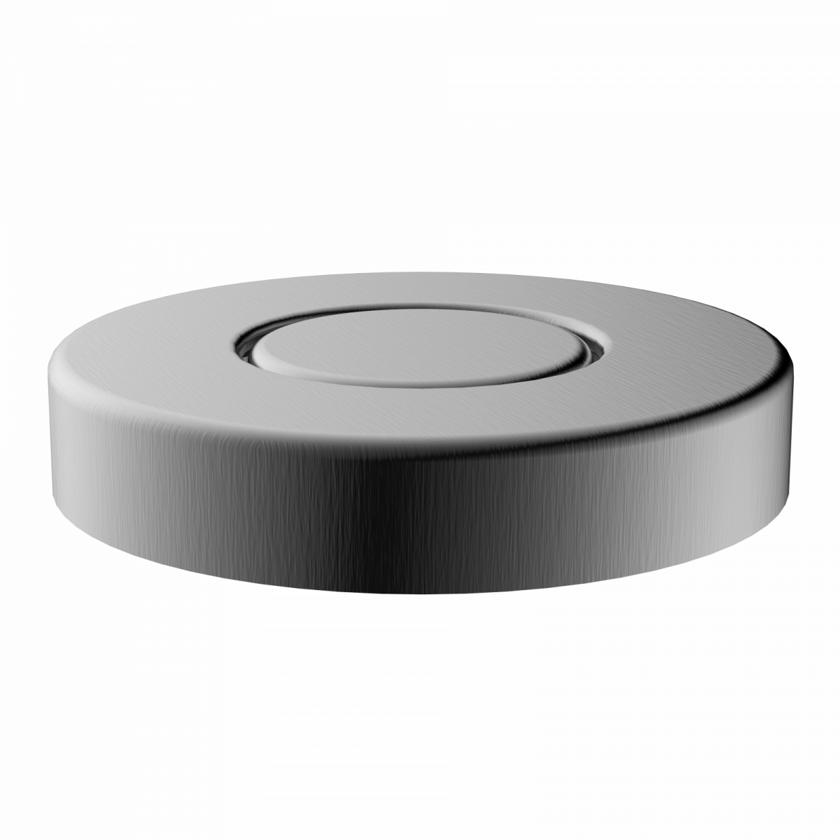 Air Switch, Garbage disposal operating button in matte graphite