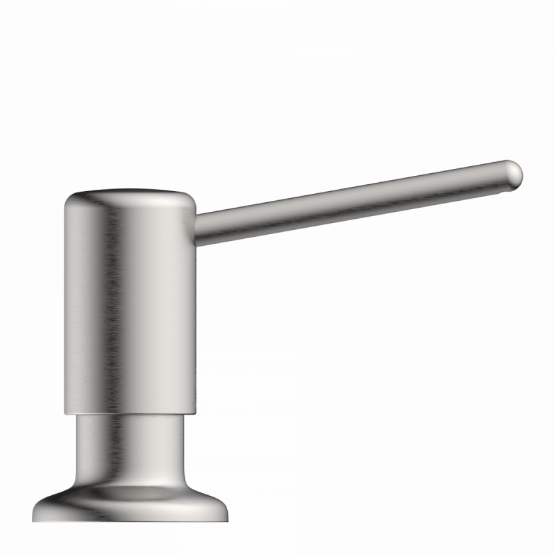 Soap Dispenser, Dispenser for liquid soap in brushed nickel