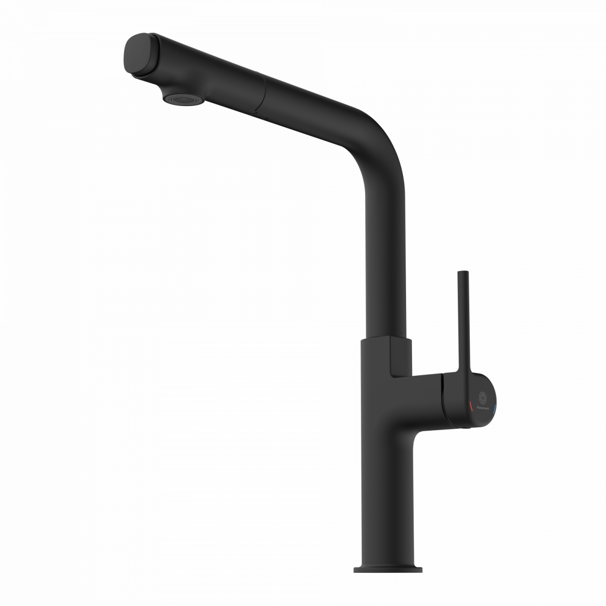 Polis kitchen faucet in matte black | Wasserwerk