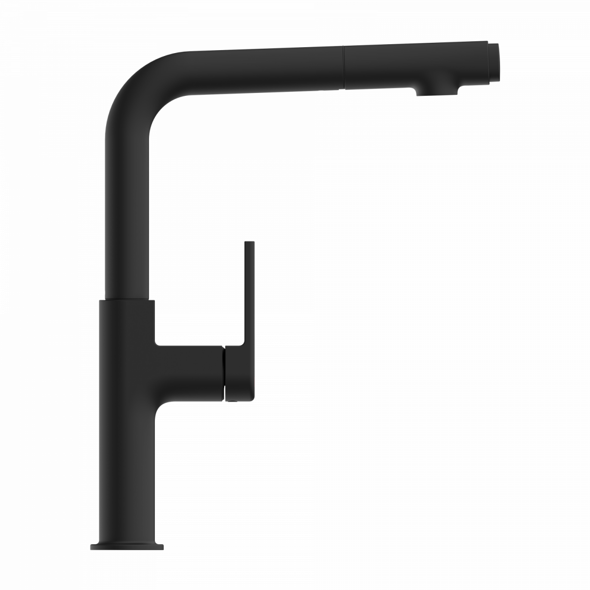 Polis kitchen faucet in matte black | Wasserwerk