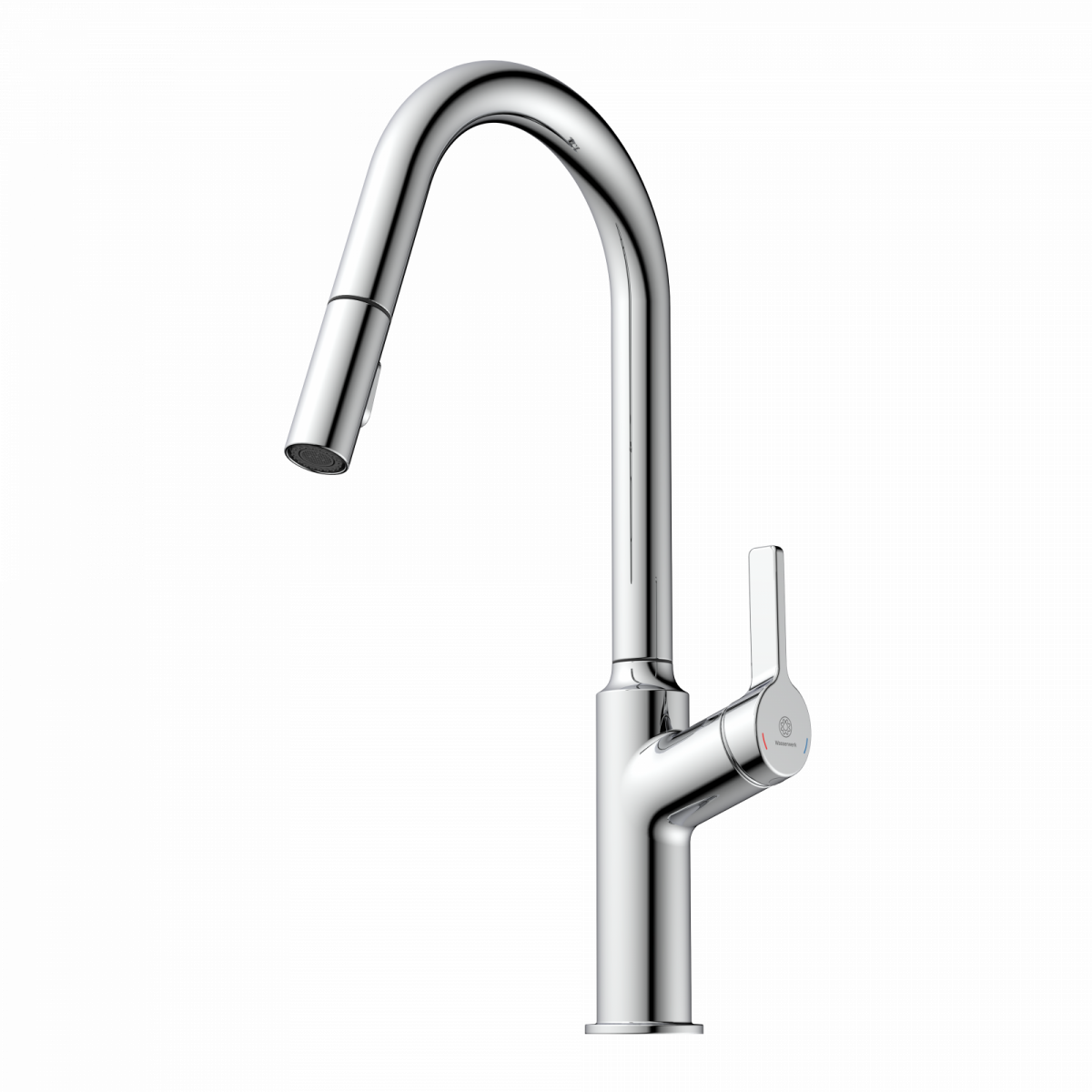 Okab kitchen faucet in chrome | Wasserwerk