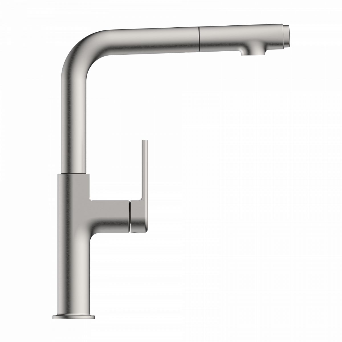 Polis kitchen faucet in brushed nickel | Wasserwerk