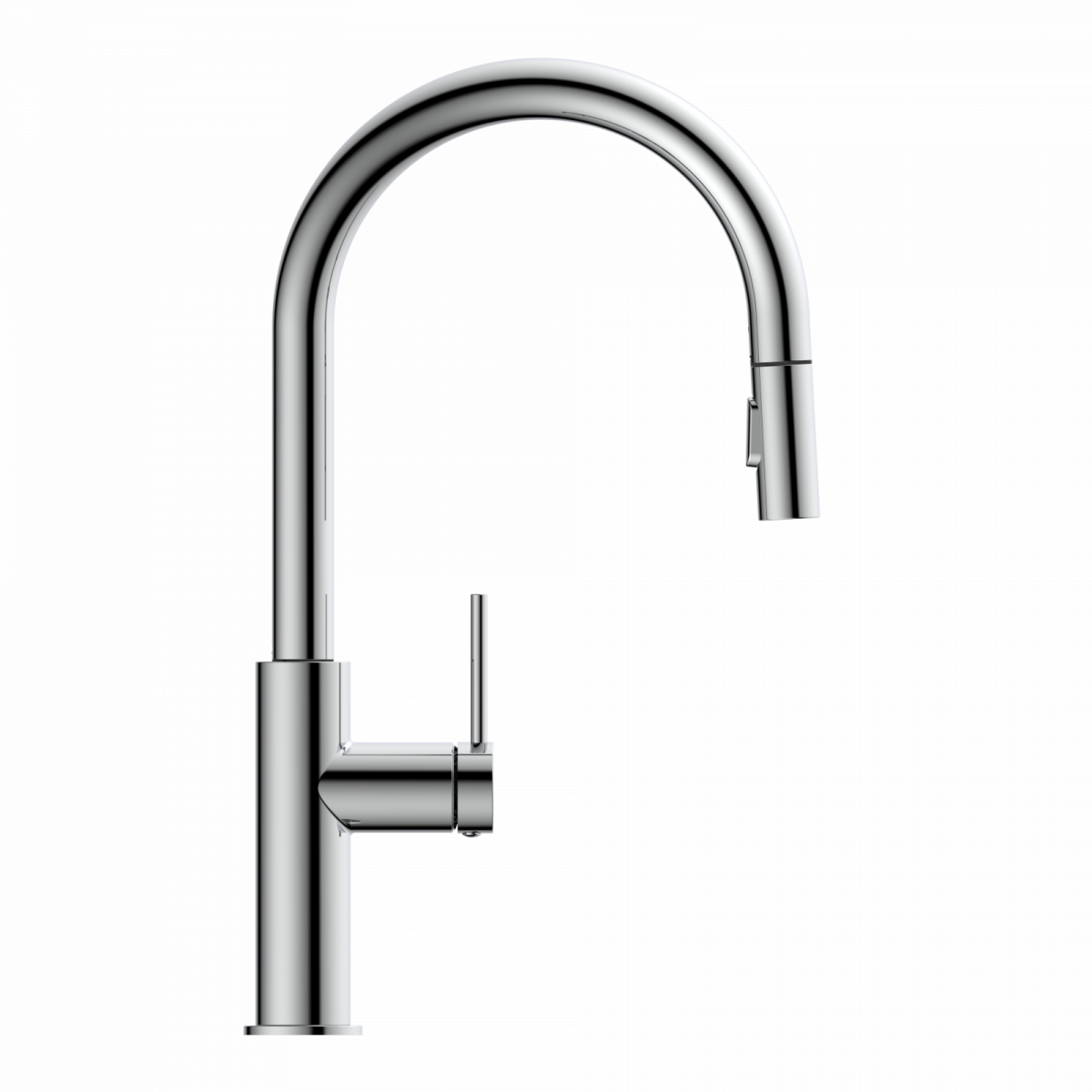 Rana Sphere kitchen faucet in chrome | Wasserwerk