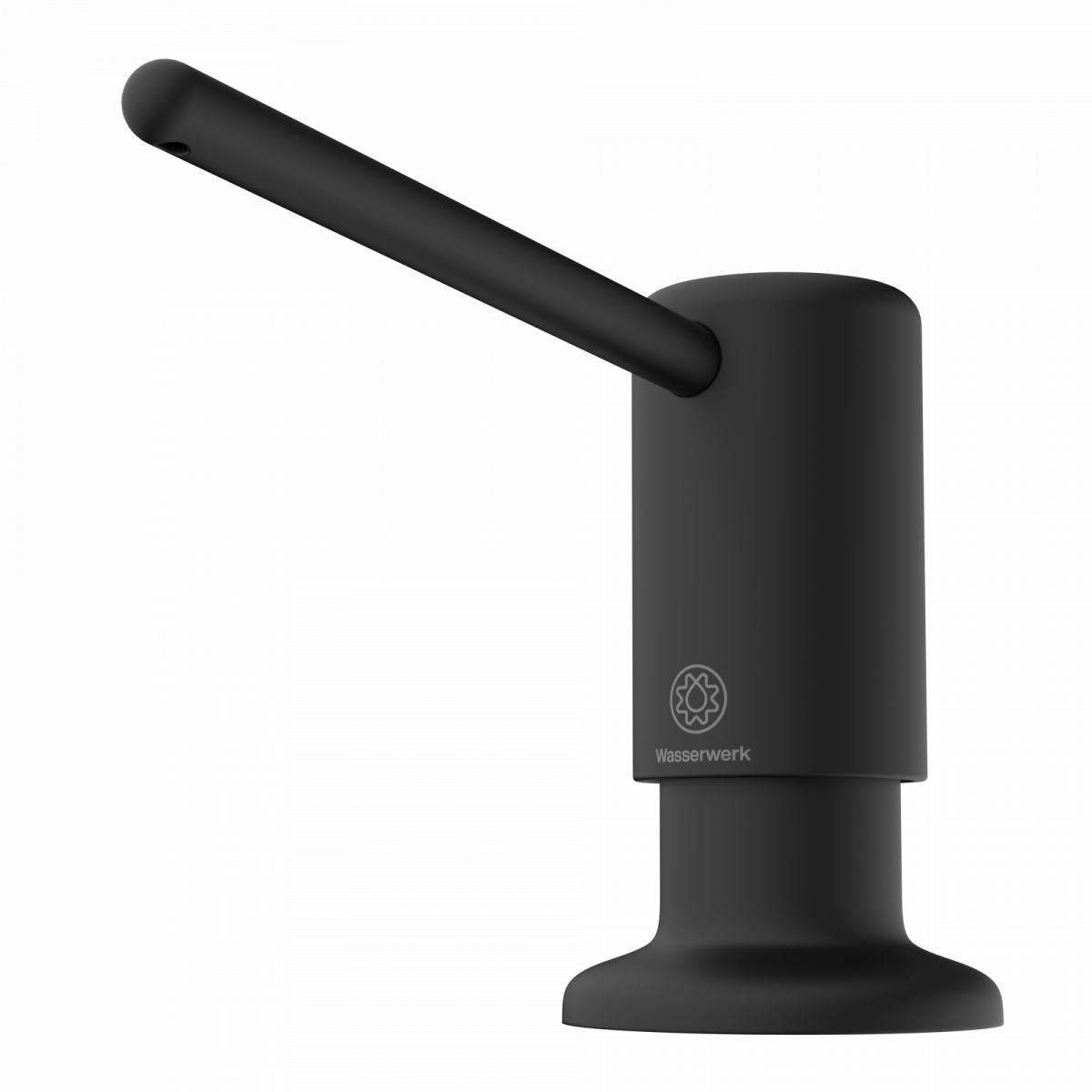 Soap Dispenser in matte black | Wasserwerk