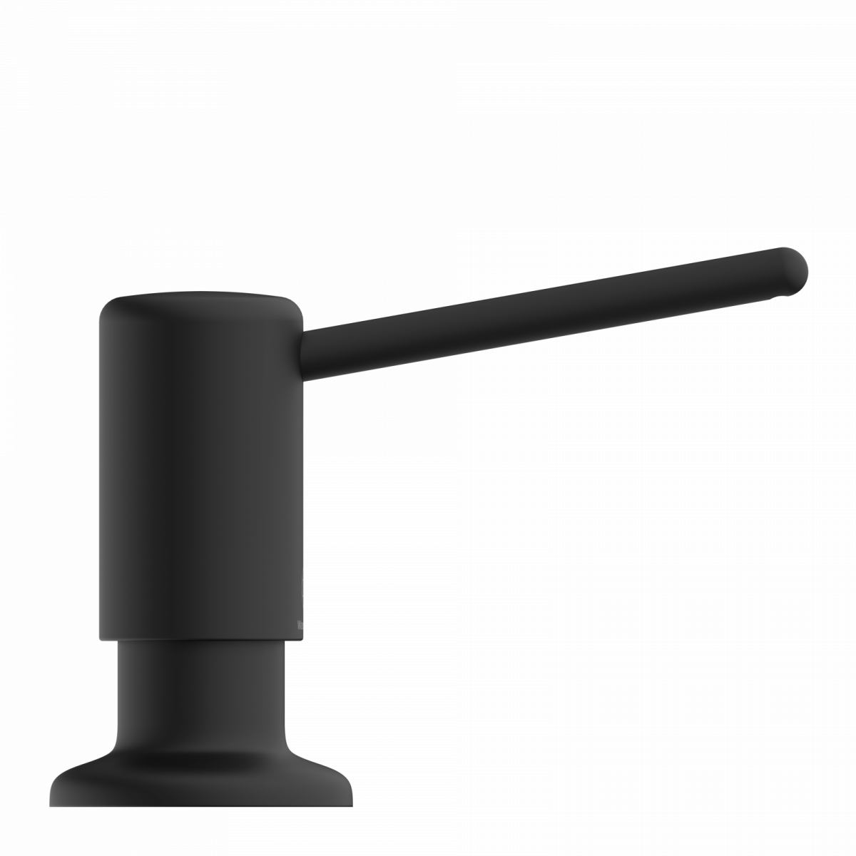 Soap Dispenser in matte black | Wasserwerk