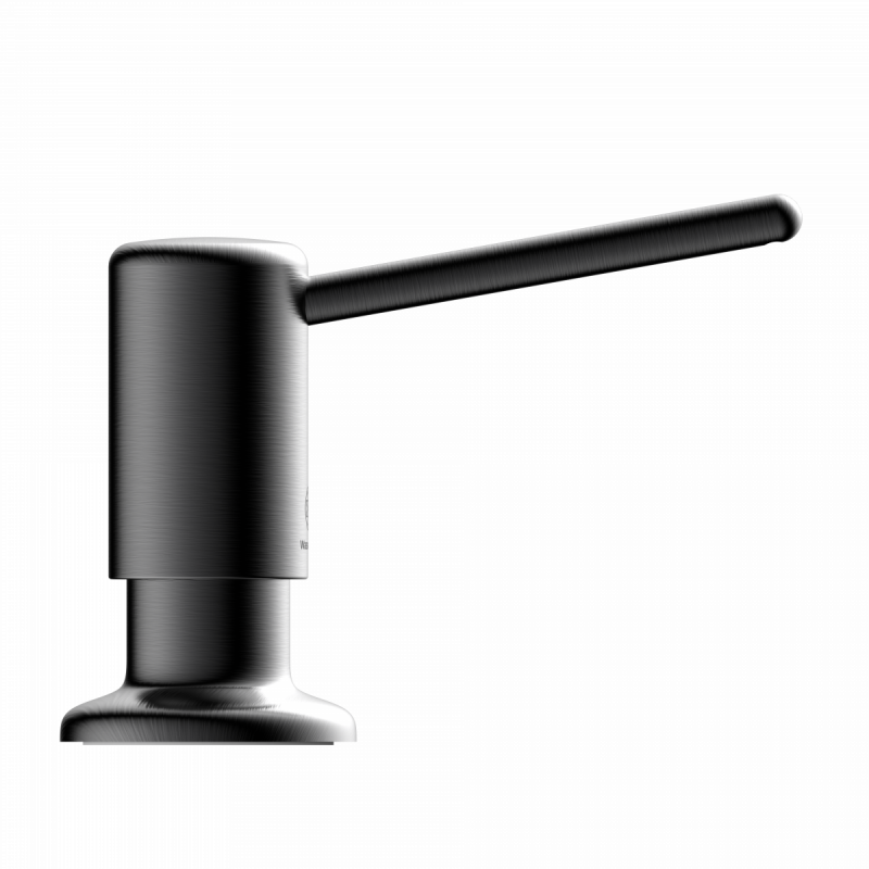 Soap dispenser, Dispenser for liquid soap in matte graphite